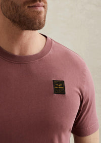 Thumbnail for PTSS2602562 4085 | T-Shirt mit Garment-Dye-Waschung und Badge