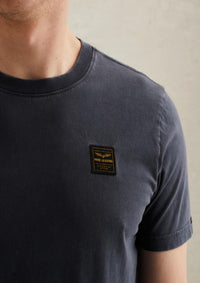 Thumbnail for PTSS2602562 5116 | T-Shirt mit Garment-Dye-Waschung und Badge