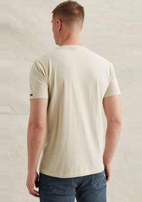 Thumbnail for PTSS2602562 7013 | T-Shirt mit Garment-Dye-Waschung und Badge