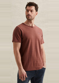 Thumbnail for PTSS2602563 4085 | T-Shirt mit Jacquard-Streifenmuster