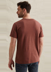 Thumbnail for PTSS2602563 4085 | T-Shirt mit Jacquard-Streifenmuster