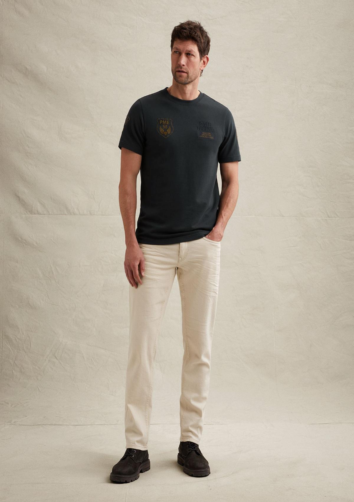 PTSS2604576 5282 | T-Shirt aus Jersey mit mehreren Badges