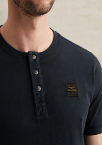 Thumbnail for PTSS2605579 5282 | Henley-T-Shirt mit Badge