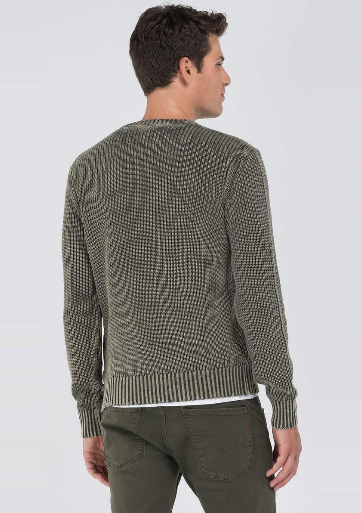 Replay Pullover UUK4472-G21280Q 759 | PULLOVER AUS BAUMWOLLE MIT RUNDEM AUSSCHNITT