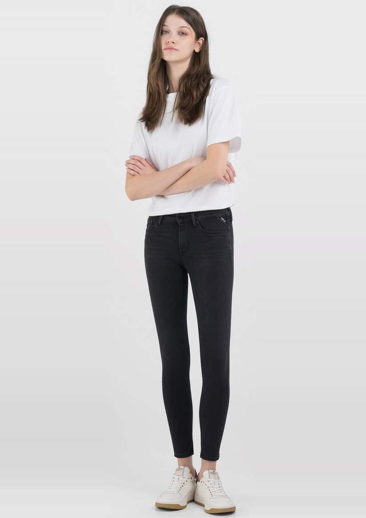 Replay Jeans WH689-813 741-098 098 | SKINNY-FIT-JEANS NEW LUZ