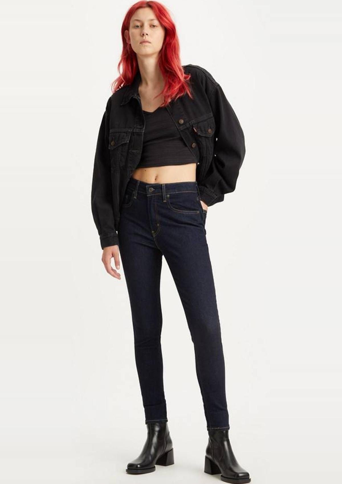 Levi Strauss Jeans 1888206260 26 | 721 HIGH RISE SKINNY BLUE WAVE