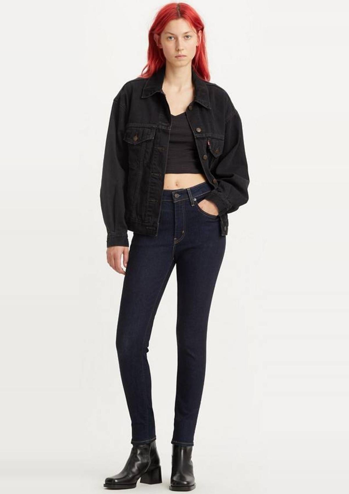 Levi Strauss Jeans 1888206260 26 | 721 HIGH RISE SKINNY BLUE WAVE