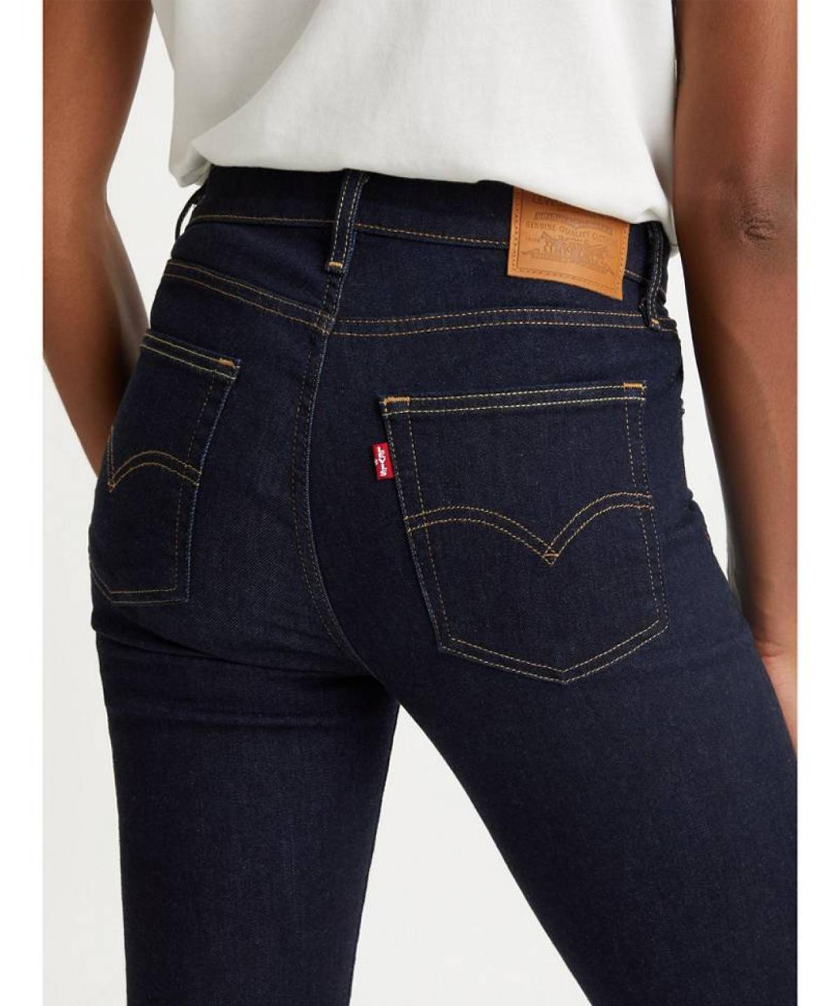 Levi's® High Rise Straight Blue Wa Jeans