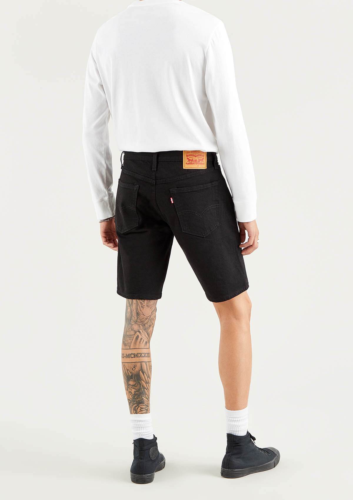 Levi Strauss H-Bermuda/Shorts 3986400370 37 | 405 STANDARD SHORT ALL BLACK A