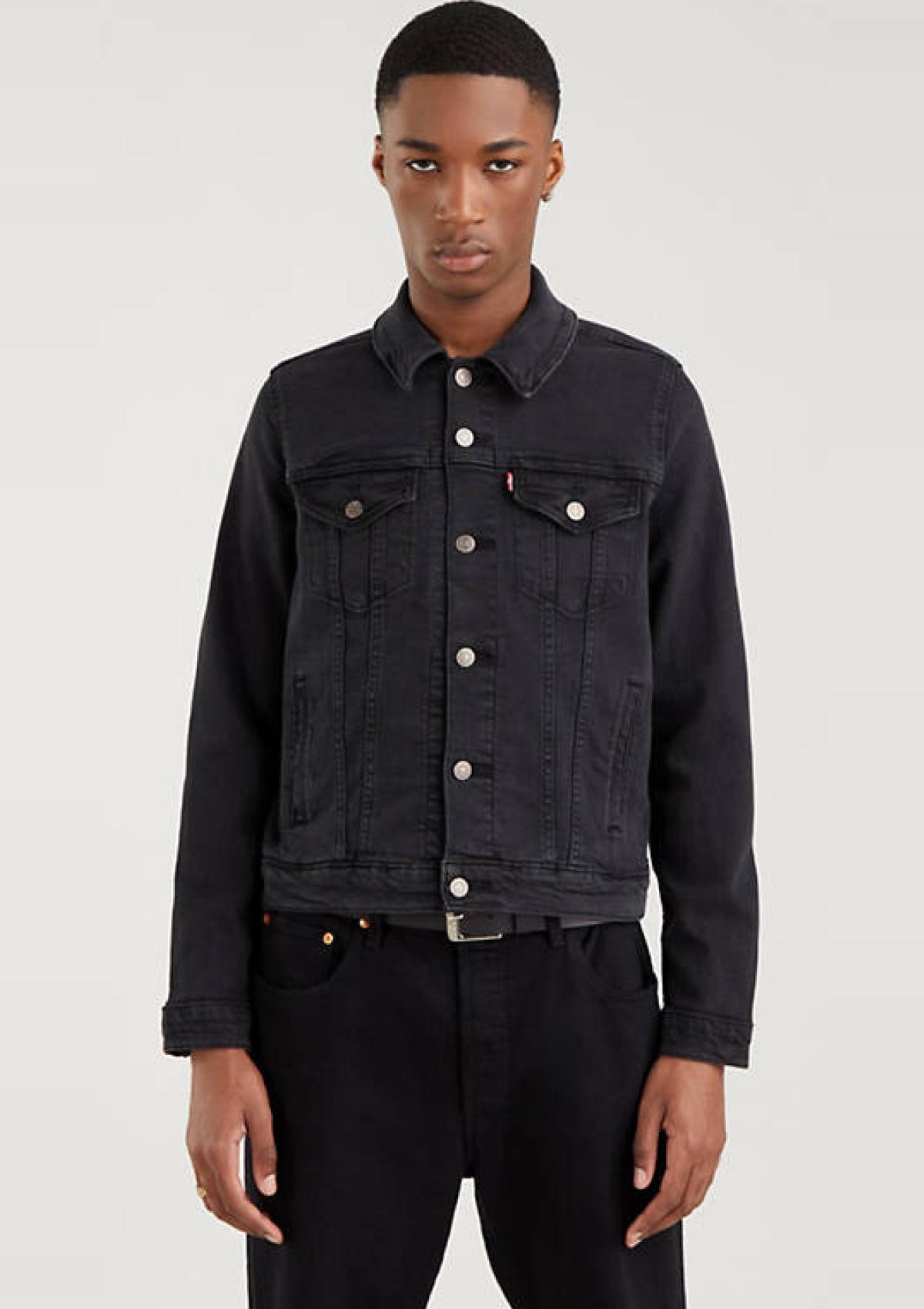Levi Strauss Jeans 2994500700 70 | ORIGINAL TRUCKER BLACK ROSE
