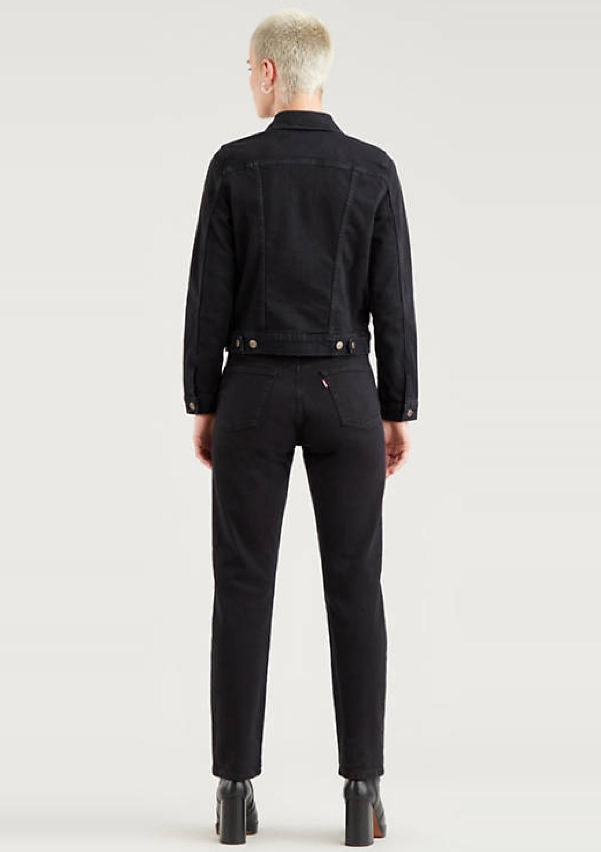 Levi Strauss Jeans 2994500700 70 | ORIGINAL TRUCKER BLACK ROSE