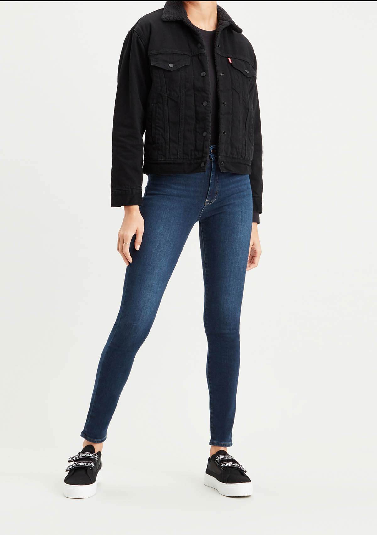 Levi Strauss D-Jacken, Jeans- 3613700150 15 | EXBF SHERPA TRUCKER YES BLACK