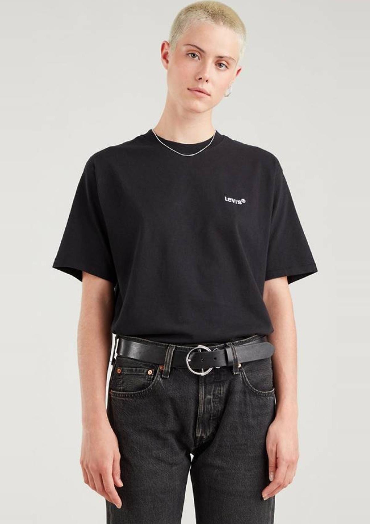 Levi Strauss Hemden A063700010 01 | RED TAB VINTAGE TEE MINERAL BL