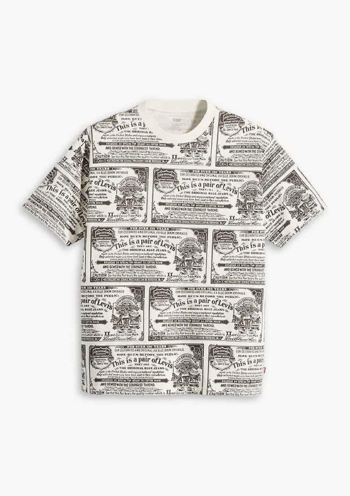 Levi Strauss T-Shirts A063700590 59 | RED TAB VINTAGE TEE 501 DAY PO