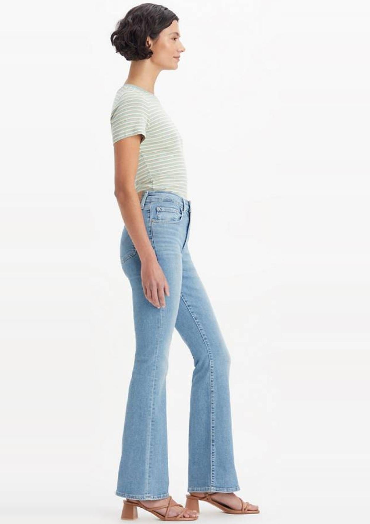  Rise Flare Jeans