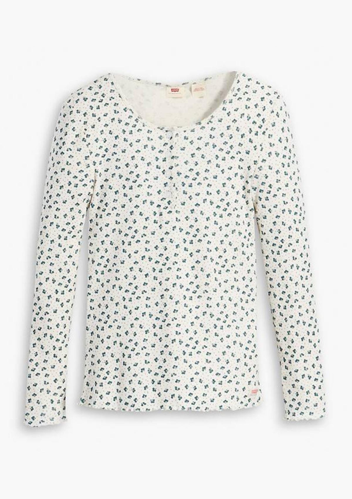 Levi Strauss Longsleeves A591000020 02 | DRY GOODS HENLEY JANE FLORAL C