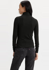 Thumbnail for Levi Strauss Longsleeves A688800000 00 | RUCHED TURTLENECK CAVIAR