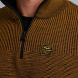 PME Legend Pullover PKW2310301 8196 | Half zip collar cotton plated