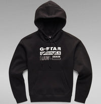 Thumbnail for G-Star Sweatshirts D20760-C235-6484 6484 | Premium core originals logo hoodie