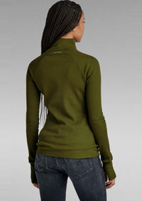 Thumbnail for G-Star Longsleeves D23339-D289-C744 C744 | Slim rib mock l\s wmn