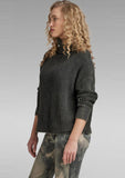 G-Star Pullover D23783-D467-G179 G179 | Loose overdyed turtle knit wmn
