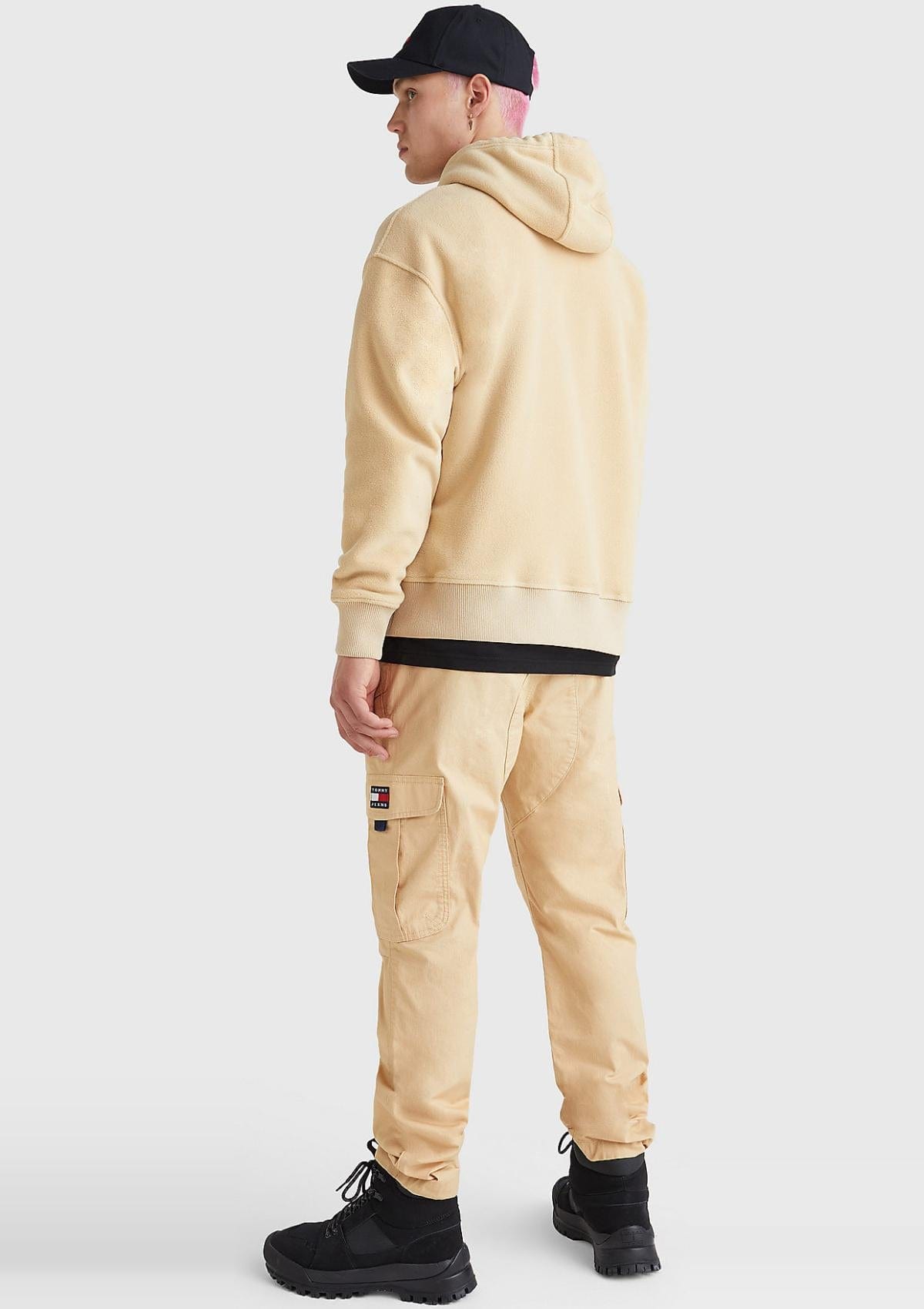 Tommy Hilfiger Sweatshirts DM0DM15030 AB4 | TJM RLXD POLAR SIGNATURE HOODIE