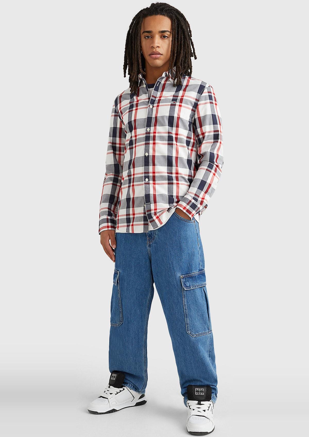 Tommy Hilfiger Hemden DM0DM15934 C87 | TJM CLSC ESSENTIAL CHECK SHIRT