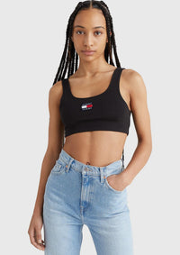 Thumbnail for Tommy Hilfiger Tops DW0DW12549 BDS | TJW SUPER CROP BADGE TOP