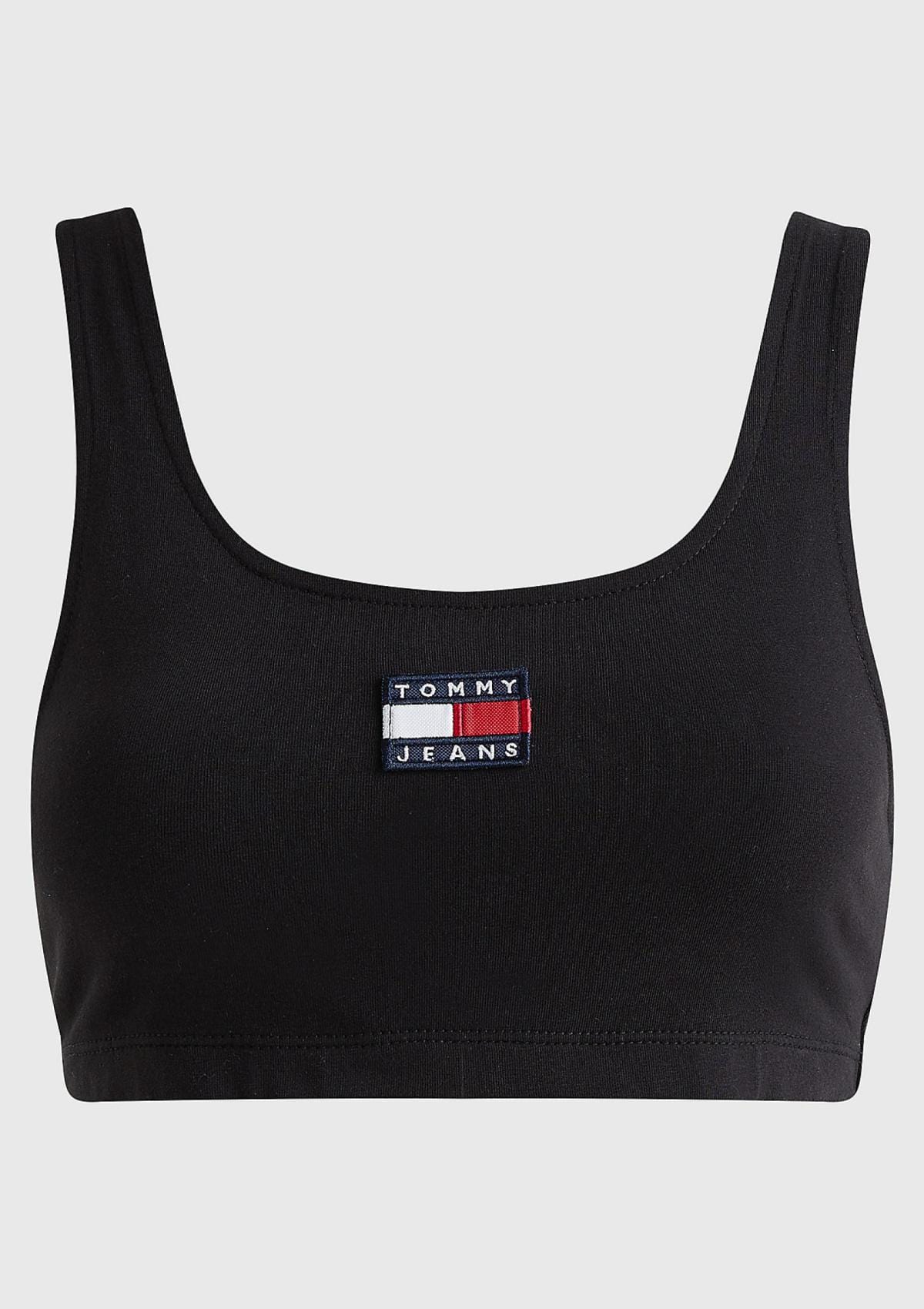 Tommy Hilfiger Tops DW0DW12549 BDS | TJW SUPER CROP BADGE TOP