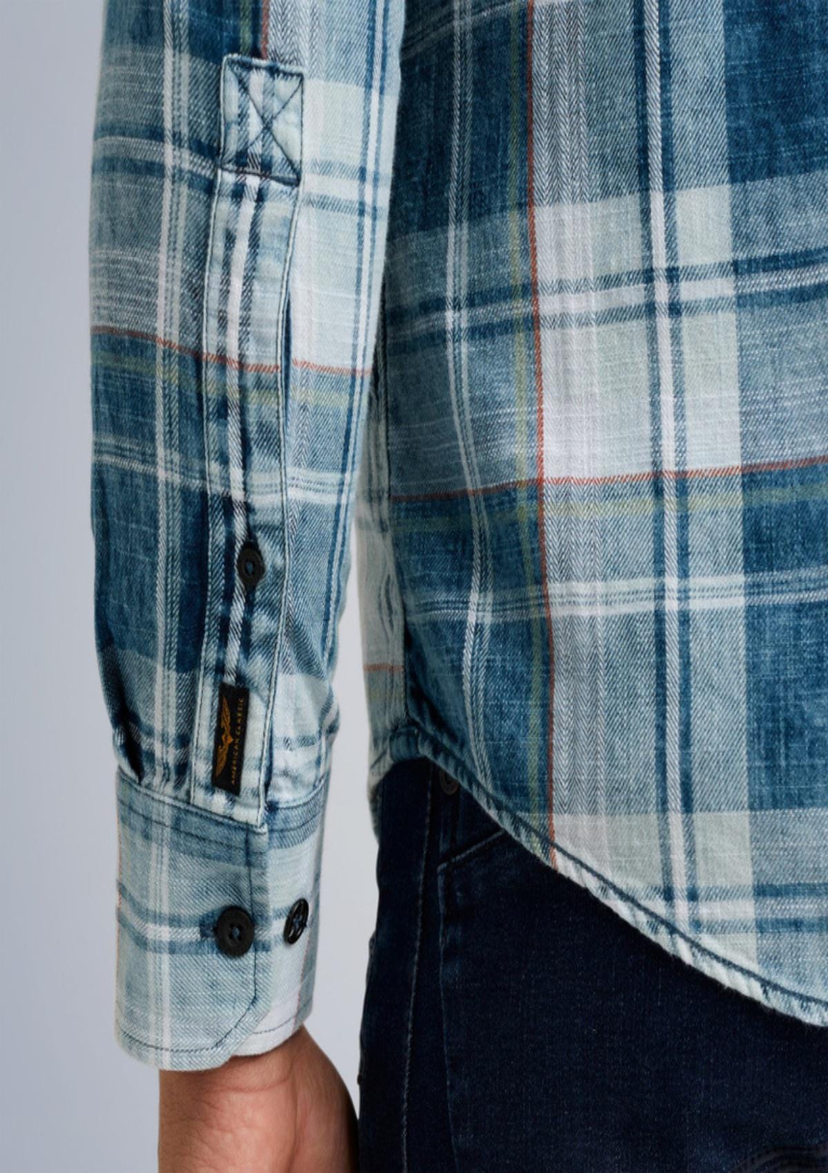 PME Legend Hemden PSI2311240 590 | Long Sleeve Shirt Indigo Yarndyed