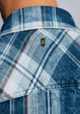 PME Legend Hemden PSI2311240 590 | Long Sleeve Shirt Indigo Yarndyed
