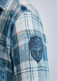 PME Legend Hemden PSI2311240 590 | Long Sleeve Shirt Indigo Yarndyed
