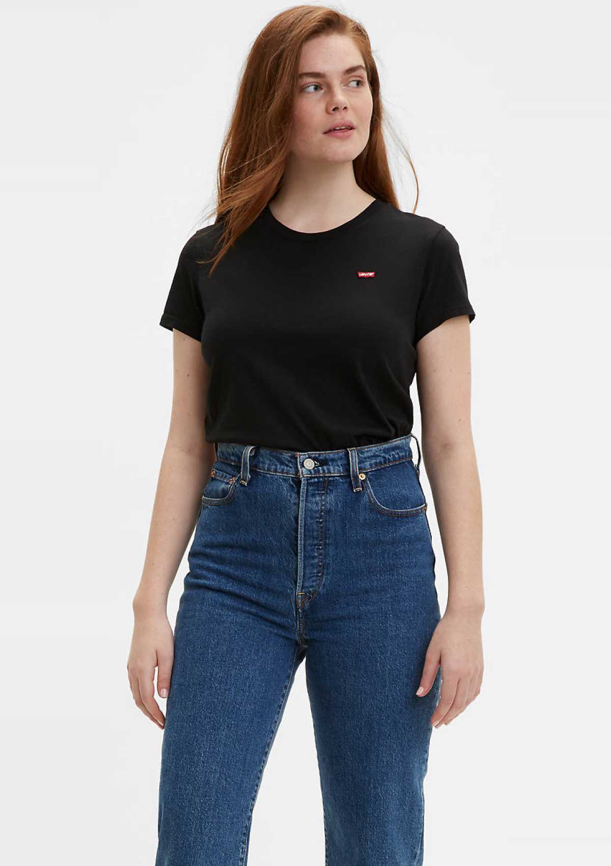 Levi Strauss T-Shirts 3918500080 08 | PERFECT TEE CAVIAR