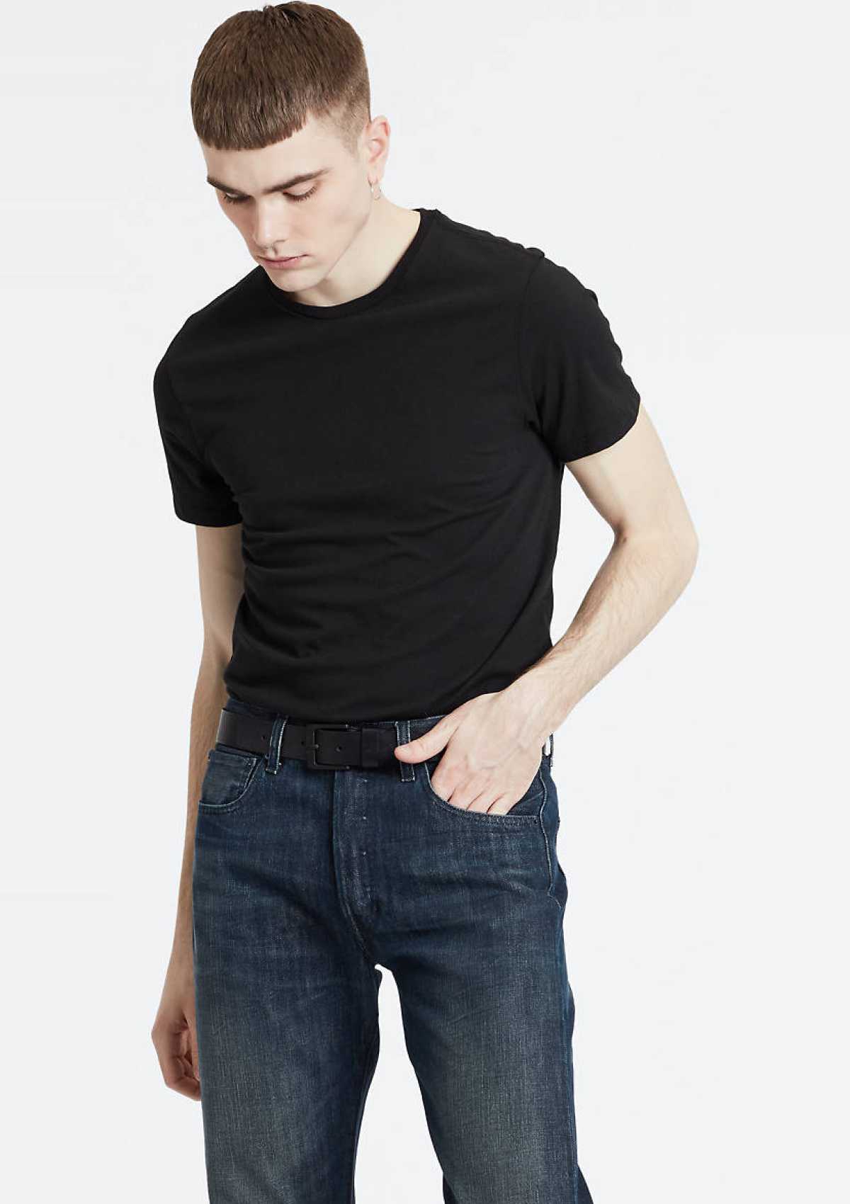 Levi Strauss Hemden 7954100010 01 | SLIM 2PK CREWNECK 1 TWOPACK TE