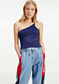 Thumbnail for Tommy Hilfiger Tops DW0DW09777 C87 | TJW ASYMMETRIC STRAP TOP