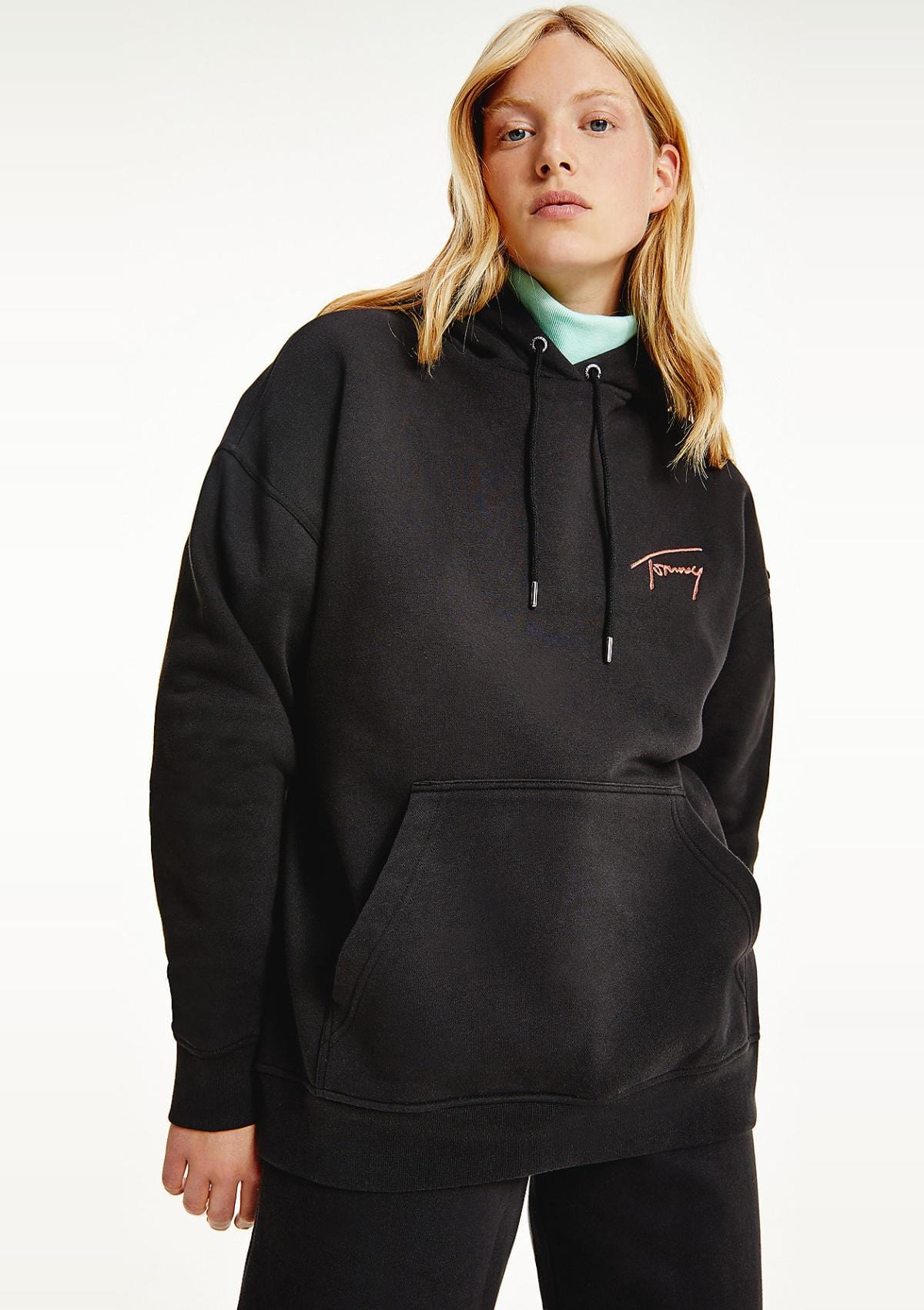 Tommy Hilfiger Sweatshirts DW0DW11815 BDS | TJW OVRSZD TOMMYSIGNATURE HOODIE