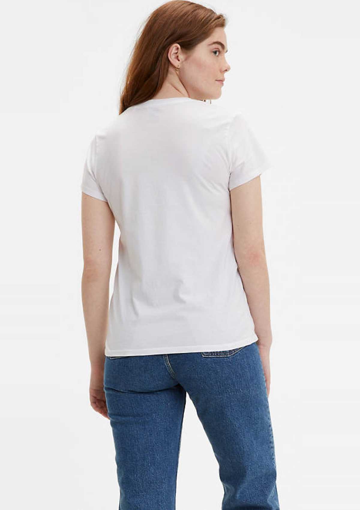 Levi Strauss T-Shirts 3918500060 06 | PERFECT TEE WHITE CN100XX