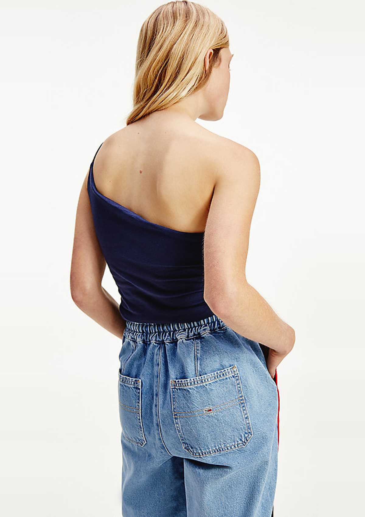 Tommy Hilfiger Tops DW0DW09777 C87 | TJW ASYMMETRIC STRAP TOP